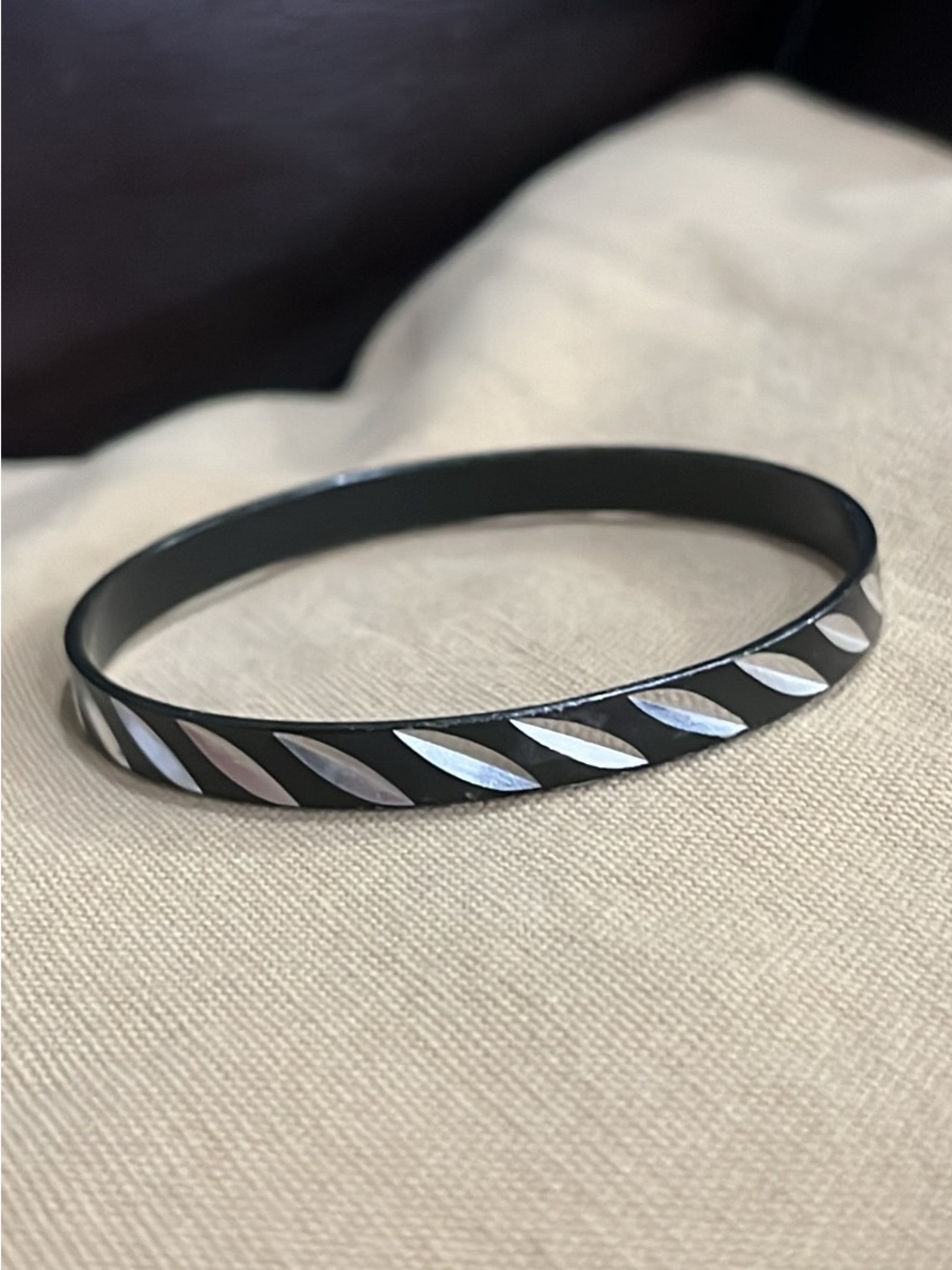 Carved Metal Bangle